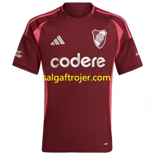 CA River Plate Fodboldtrøjer Udebanesæt 2024/25 Kort ærmer CA River Plate Fodboldtrøjer Udebanesæt 2024/25 Kort ærmer